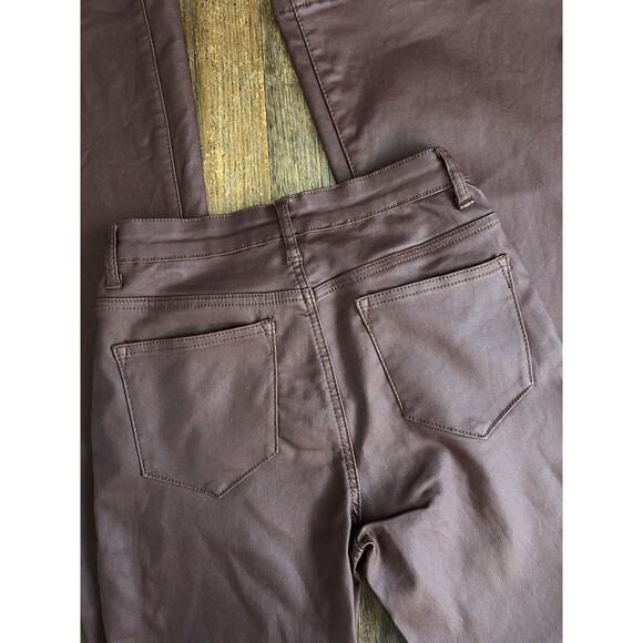 Edikted Women's Medium Brown Denim Pants - Picture 1 of 8